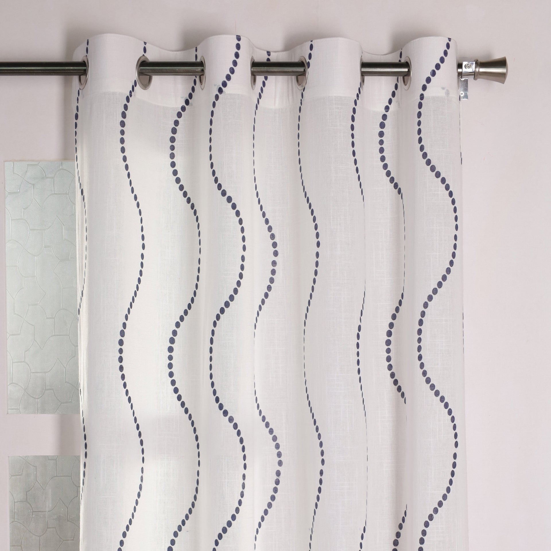 Printed Sheer Curtain