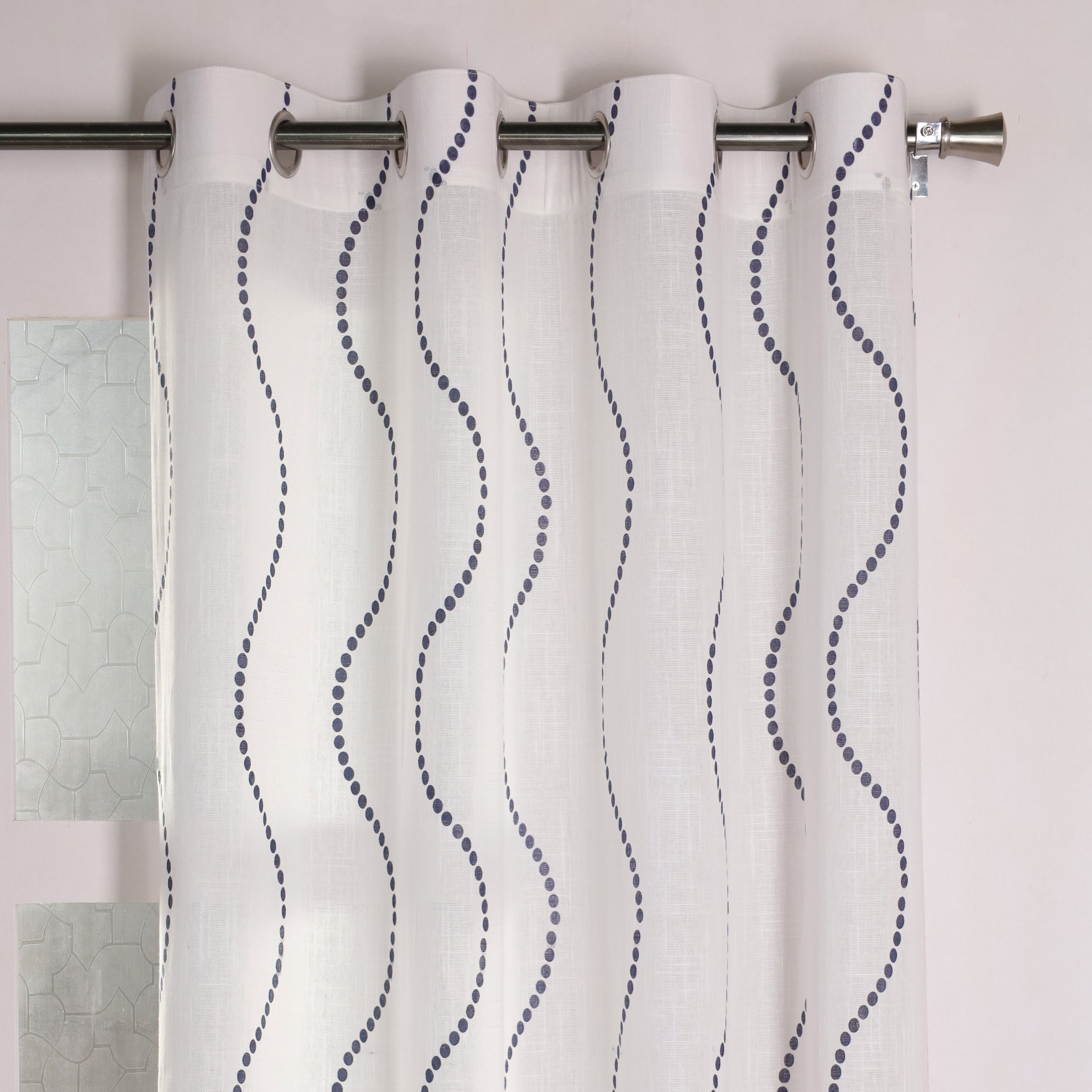 Printed Sheer Curtain