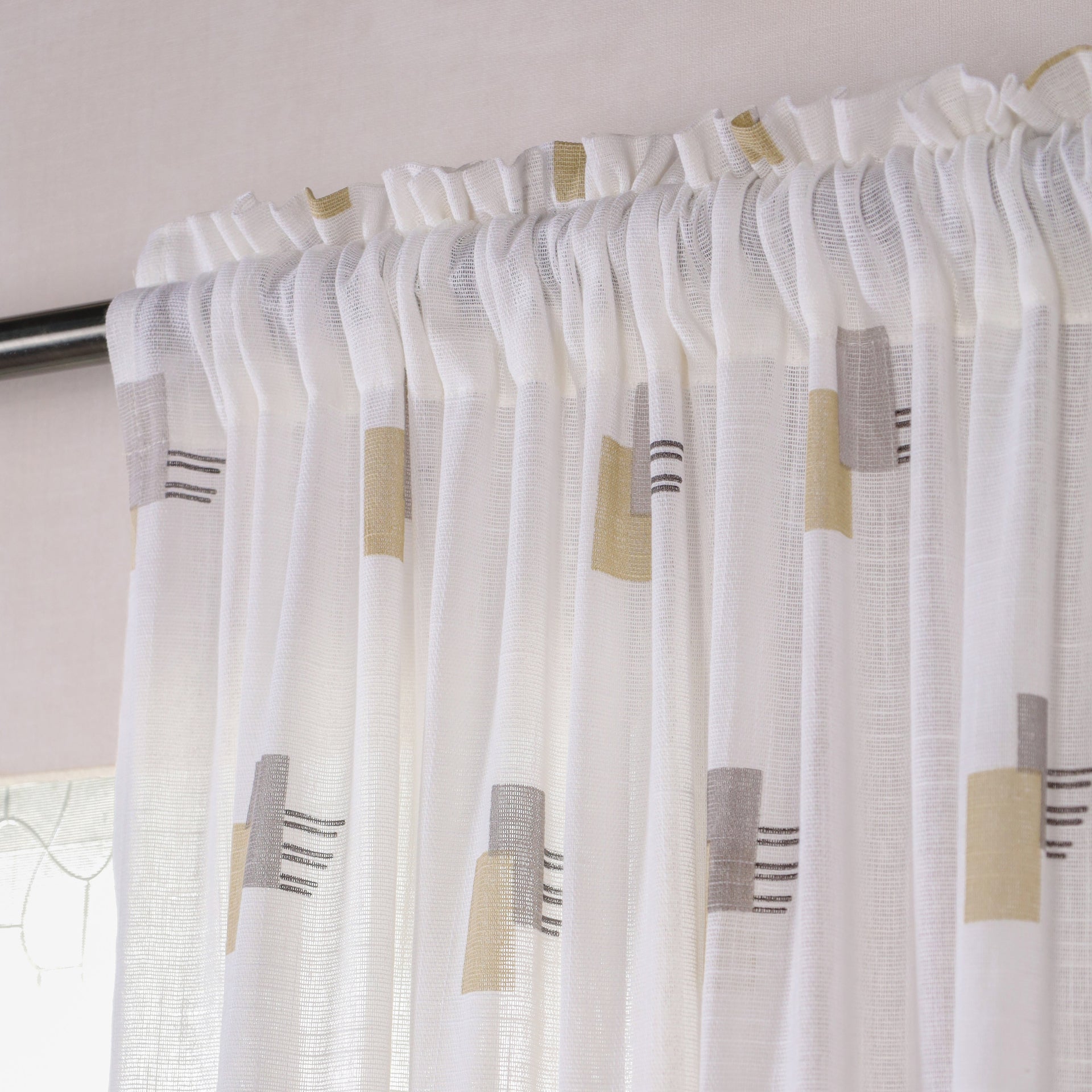 Printed Sheer Curtain