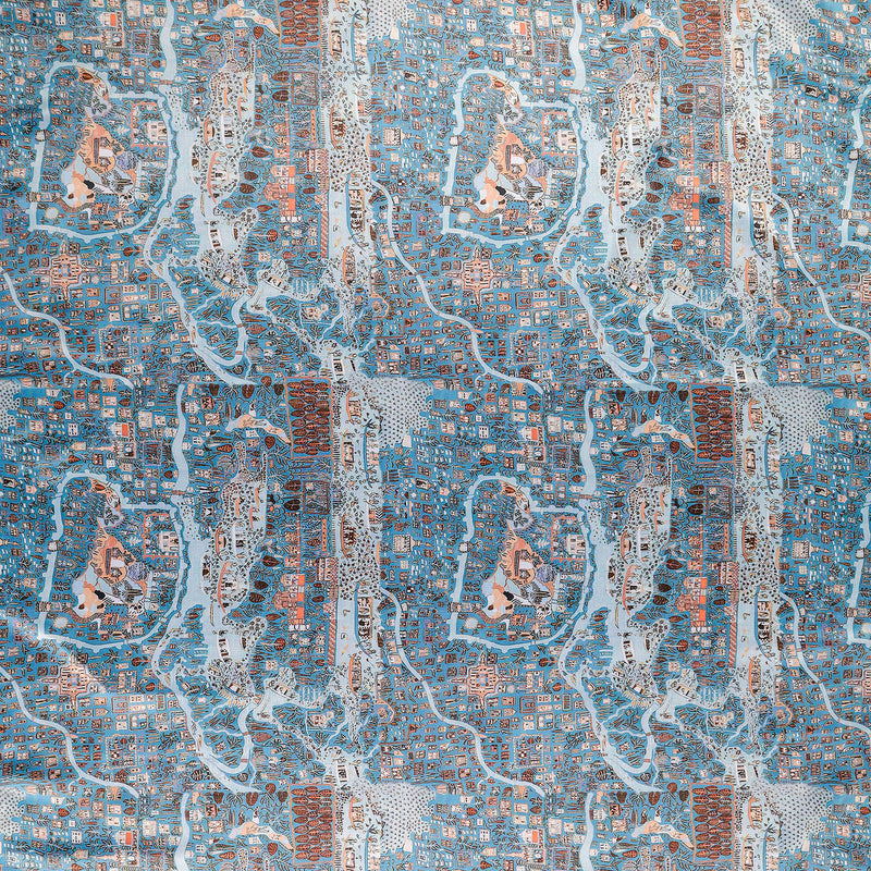 Imprimer River Village - DP curtain-6