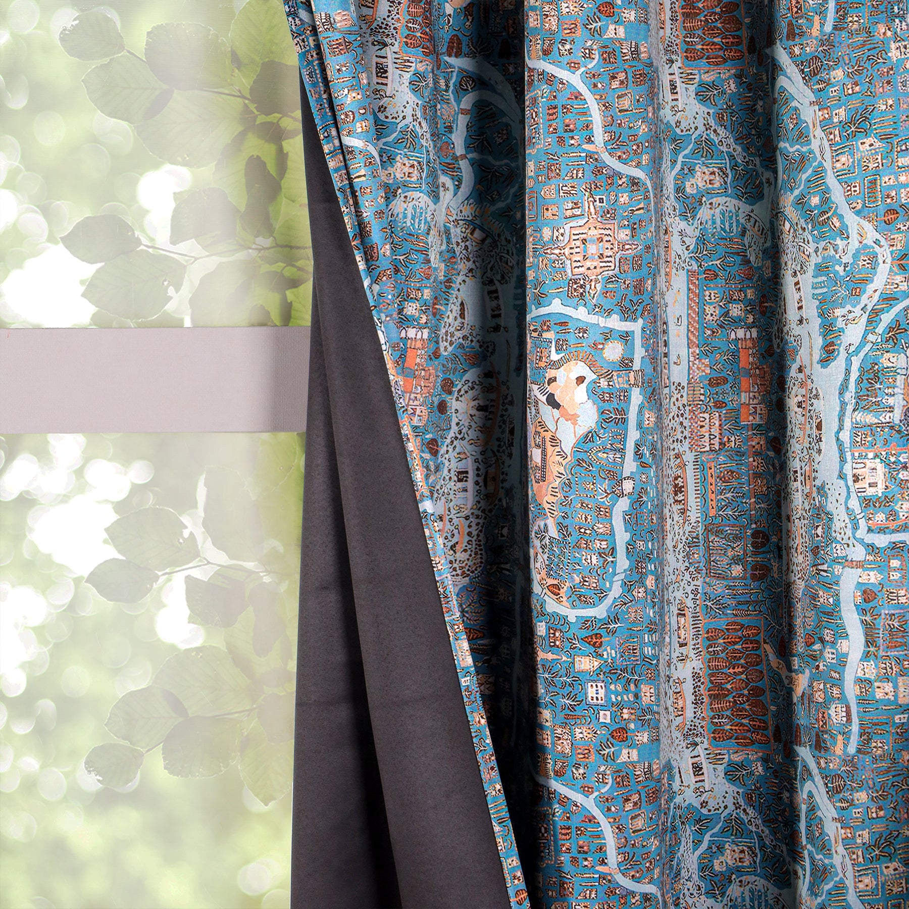 Imprimer River Village - DP curtain-4