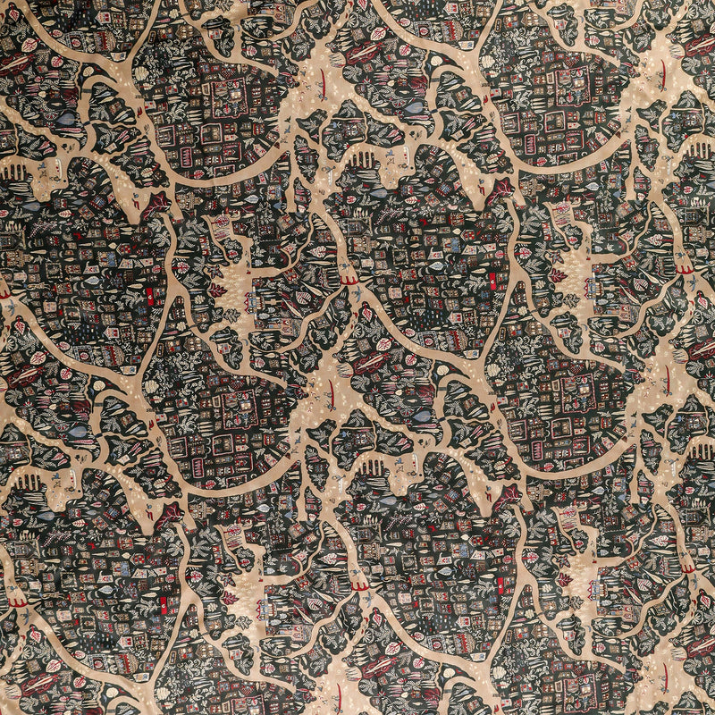 Printed Blackout Curtain