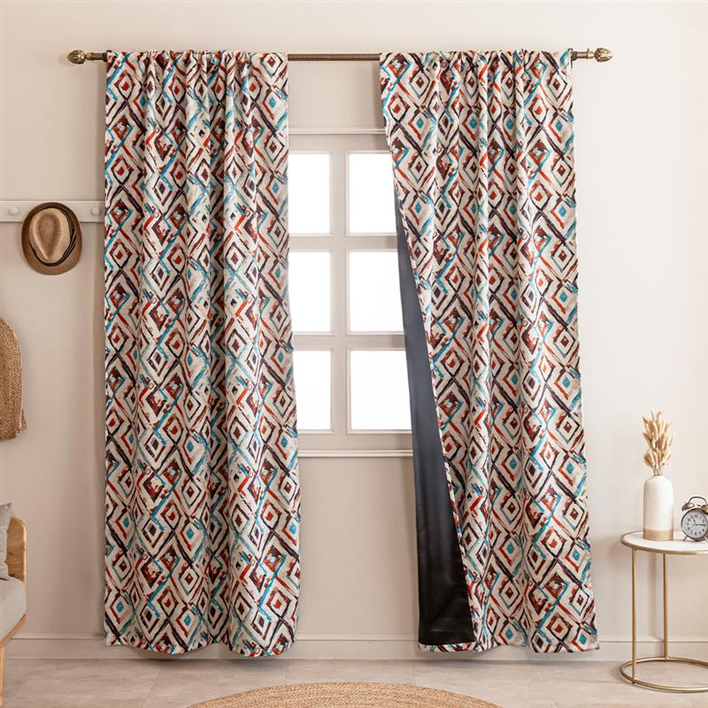 Printed Blackout Curtain