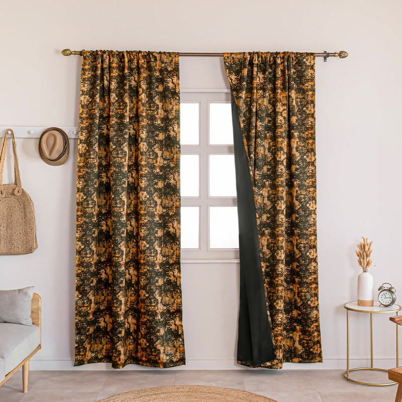 Printed Blackout Curtain