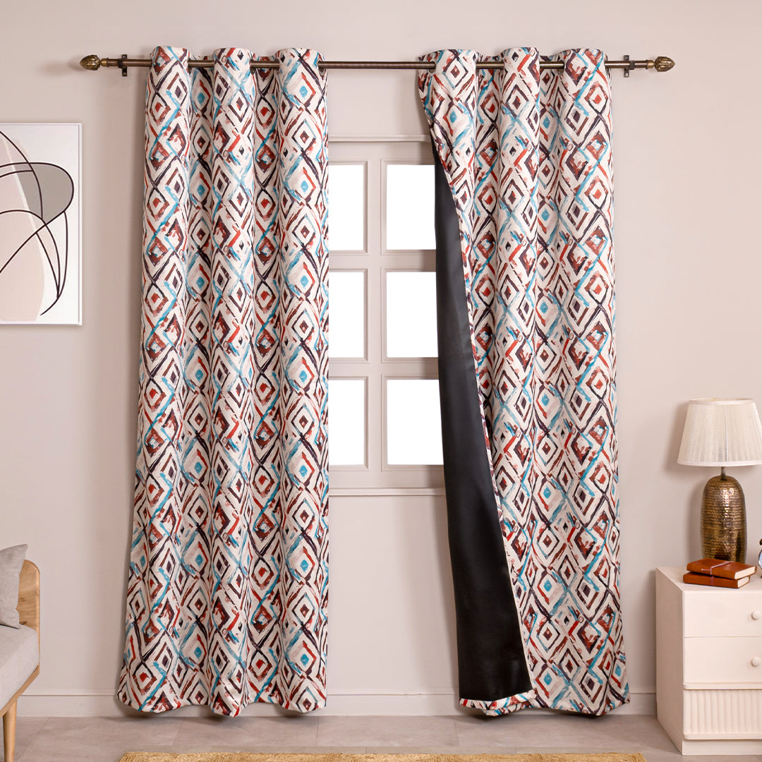 Printed Blackout Curtain