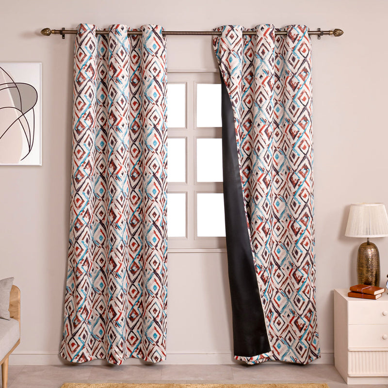 Printed Blackout Curtain