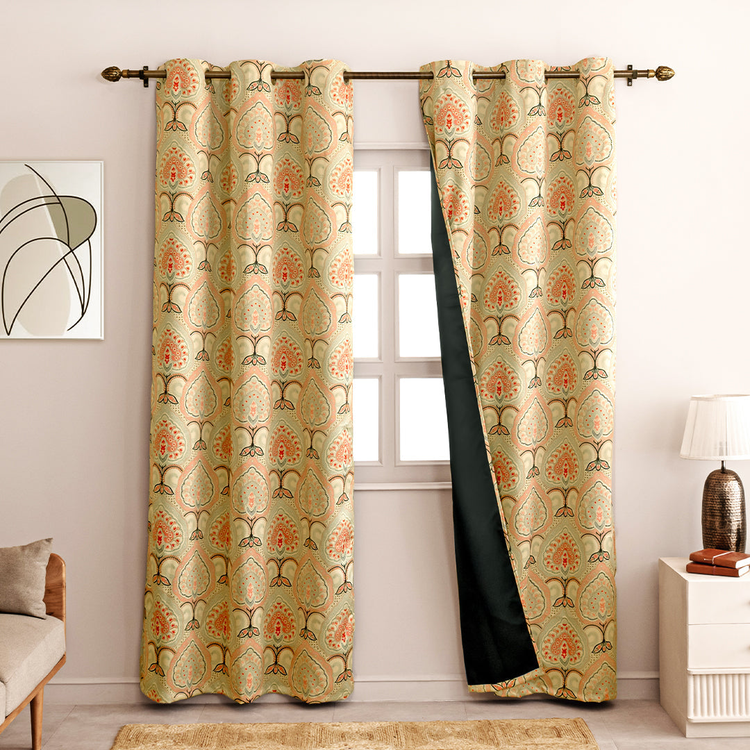 Printed Blackout Curtain