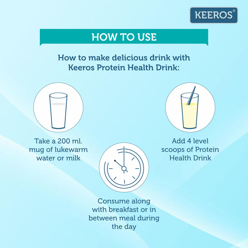 Keeros DiabStrong: Daily Protein Nutrition Drink for Better Diabetes Management |No Added Sugar| High Protein with 33 Vitamins & Minerals|One Box= 25 days of Nutrition, Sugar Control & Energy| Delicious Chocolate Flavor |
