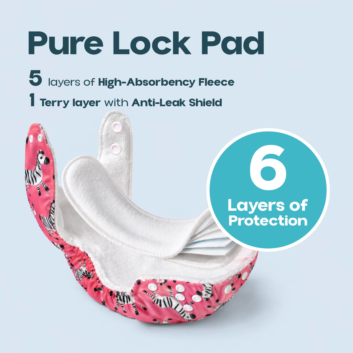 Premium Reusable Cloth Diaper