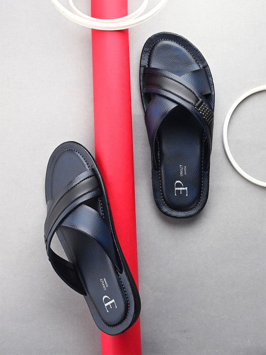 El Paso Men Open Toe Comfort Sandals-7
