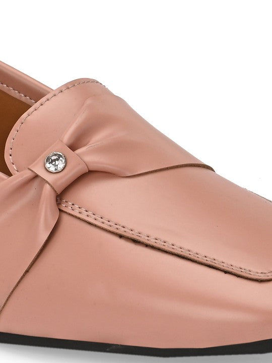 El Paso Women Mules with Bows Flats-5