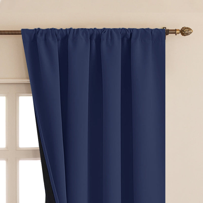 Fort Essential - Black Backing Blackout Curtain-3