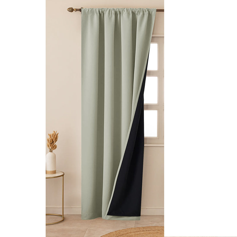 Fort Essential - Black Backing Blackout Curtain-2