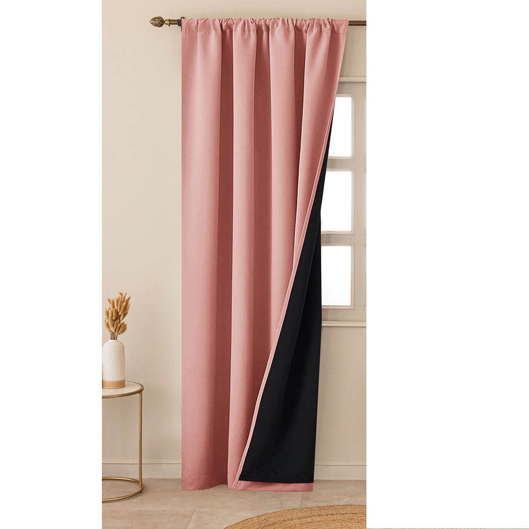 Fort Essential - Black Backing Blackout Curtain-2
