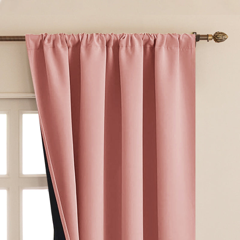 Fort Essential - Black Backing Blackout Curtain-3