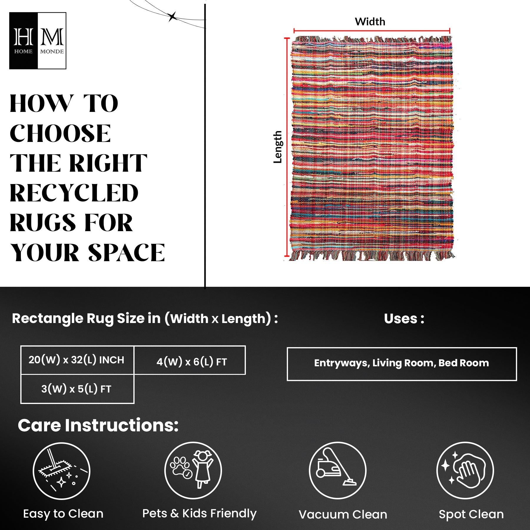 Earthology Pride - Recycled Runner Rug (Multicolor)-7