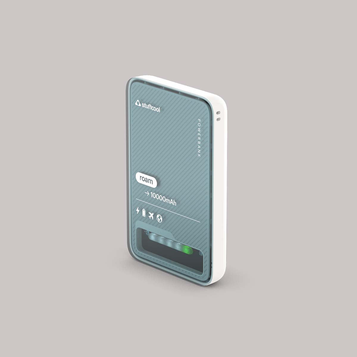Roam 10000mAh Mini wired Powerbank with 20W Type C Output