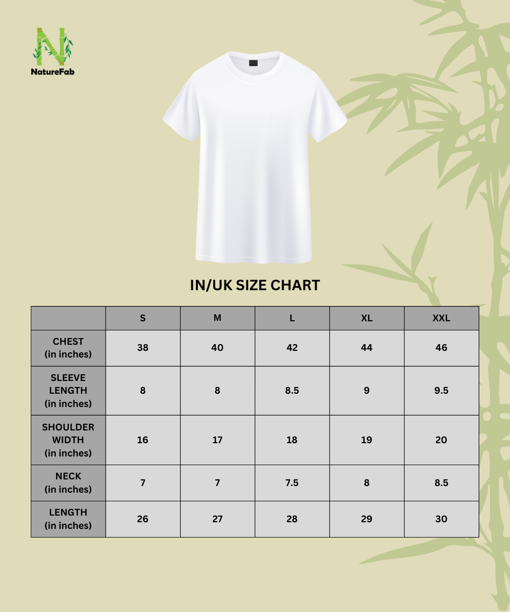 Naturefab Men's Organic Bamboo Tshirt Black-3
