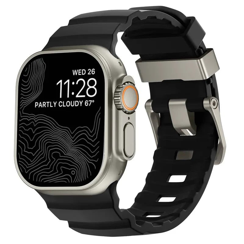 Titan Grip Pro – Premium Apple Watch Sport Band