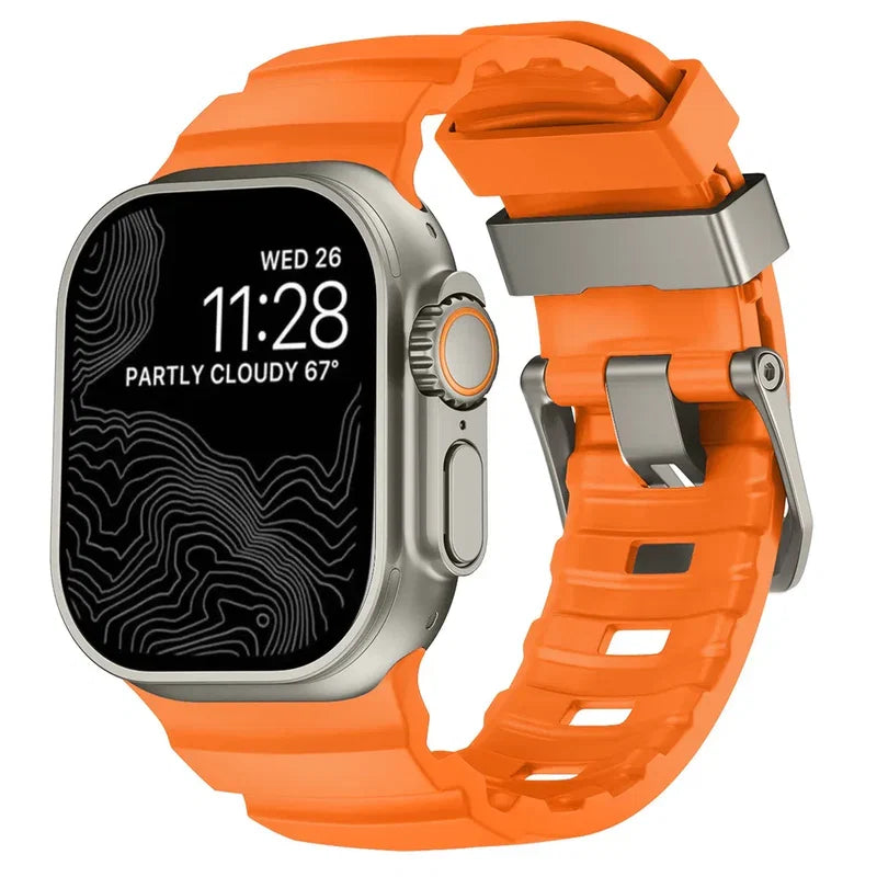 Titan Grip Pro – Premium Apple Watch Sport Band
