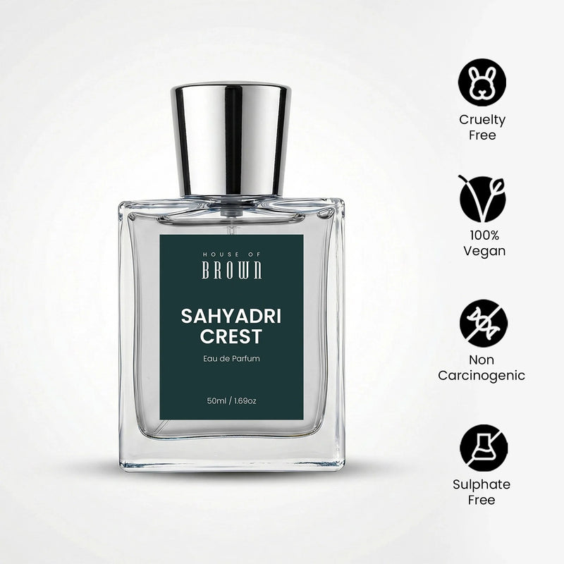 House of Brown Sahyadri Crest (50 ml) Perfume for the modern man House of Brown cruelty free