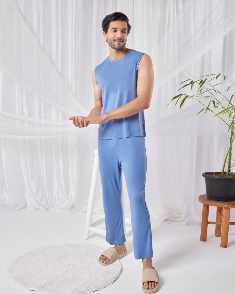 Urbanite Bamboo Pant  (Serene Blue)