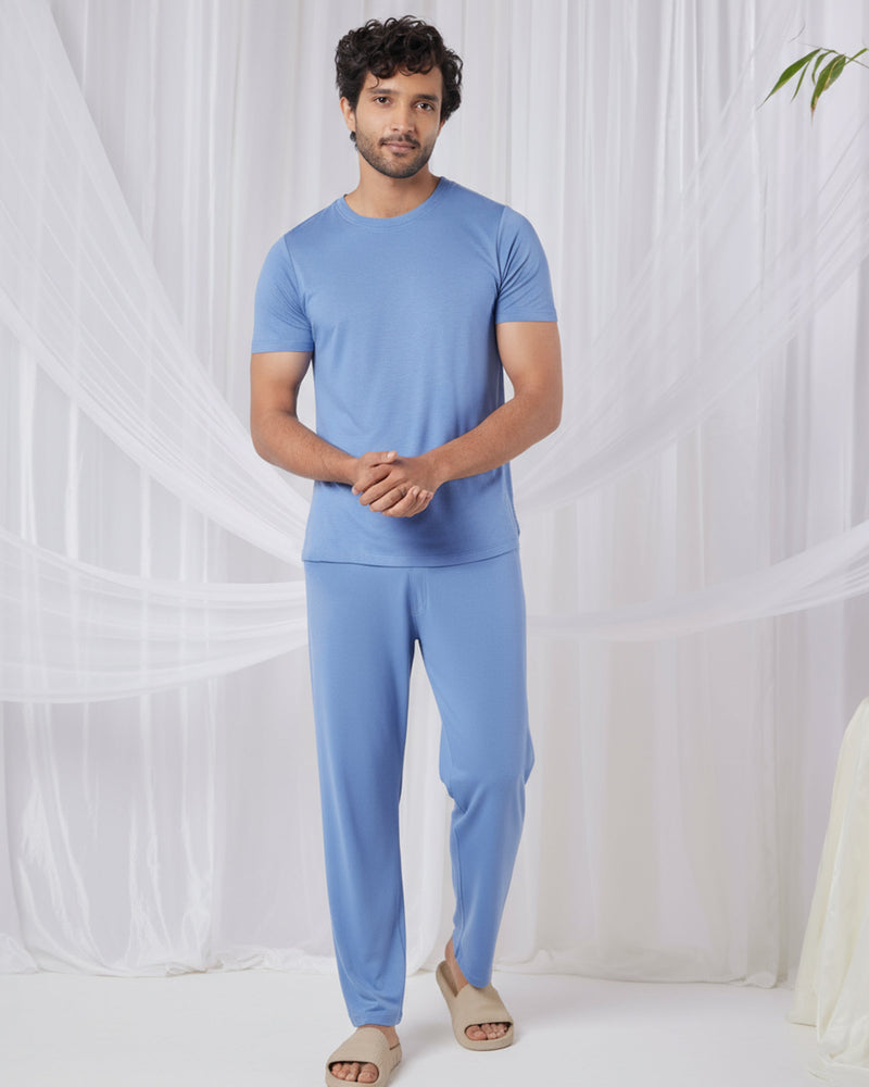 Urbanite Bamboo Pant  (Serene Blue)