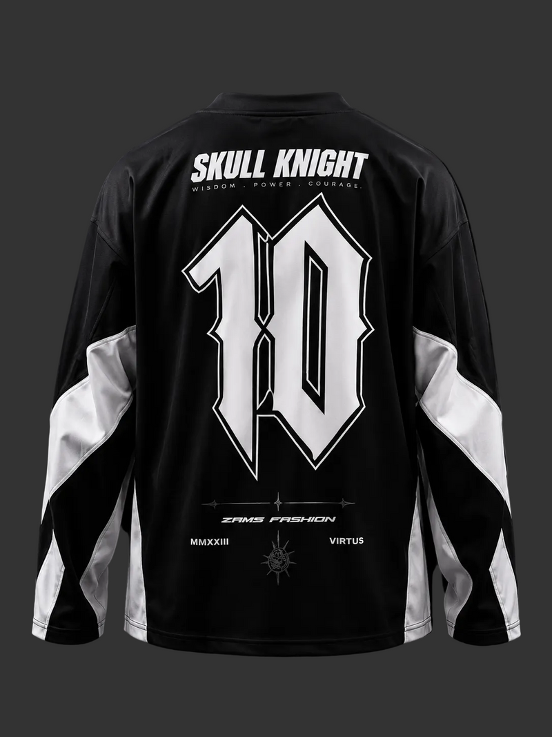 SKULL KNIGHT / BERSERK / OVERSIZED RAGLAN FULL SLEEVES T-SHIRT-8
