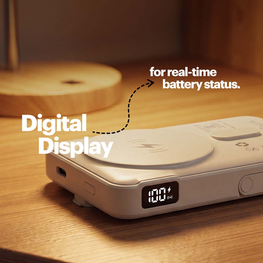 Omni 10000mAh Magnetic Wireless Powerbank with Apple Watch Charging