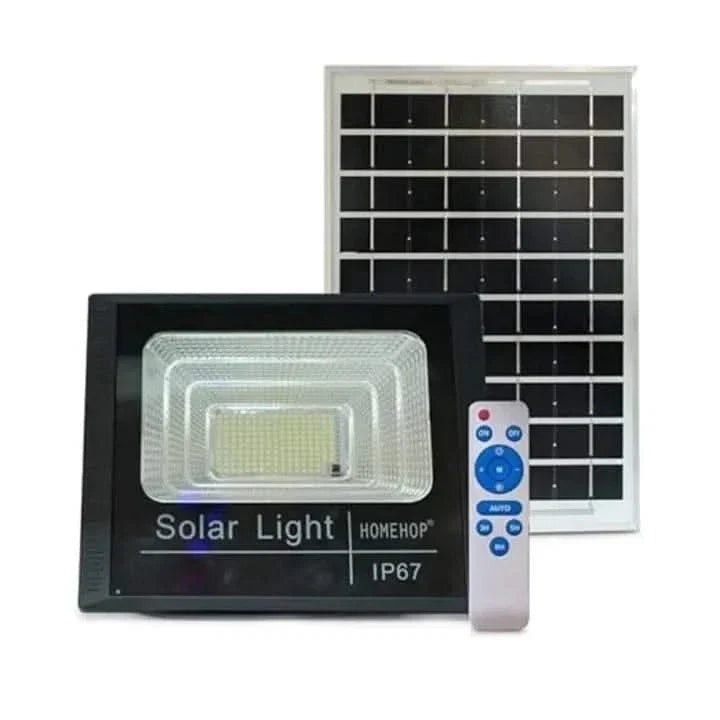 Solar LED Focus Lights: Elevate Your Environment with Energy-Efficient 50W Floodlights for your Home, Garden, Playgrounds, Stadium (Cool White)