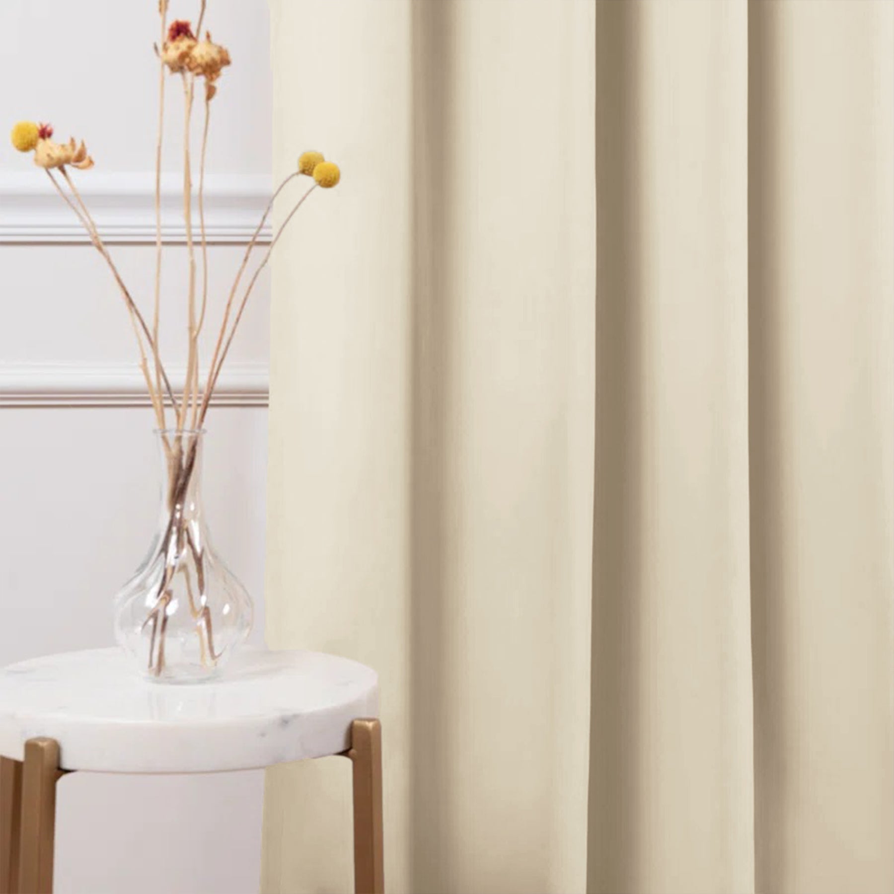Solid Blackout Curtain