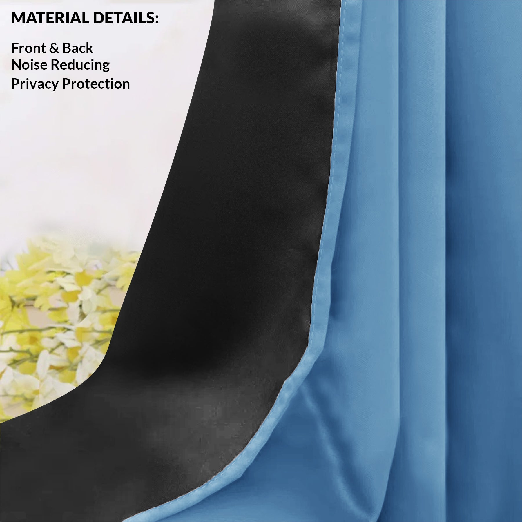 Solid Blackout Curtain