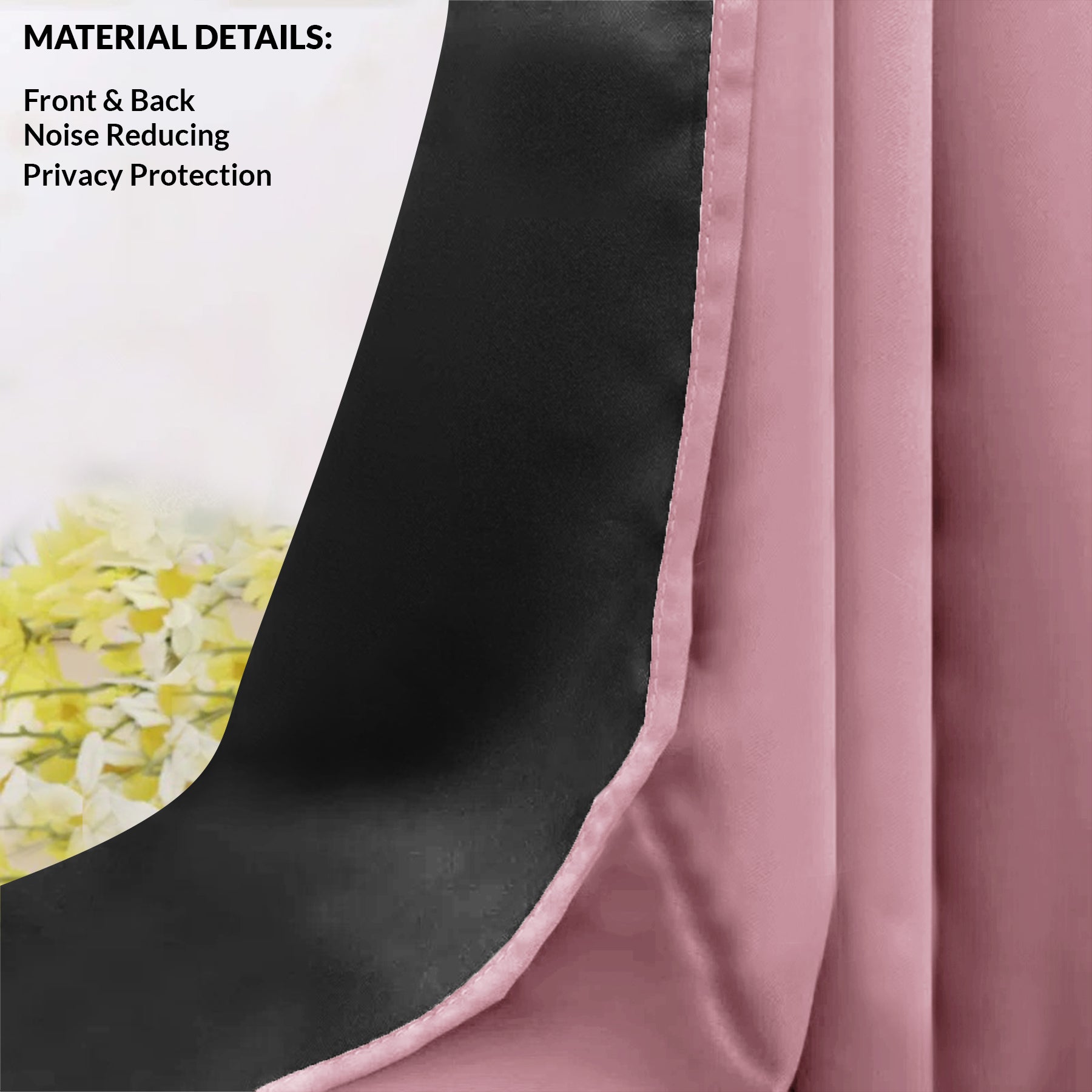 Solid Blackout Curtain