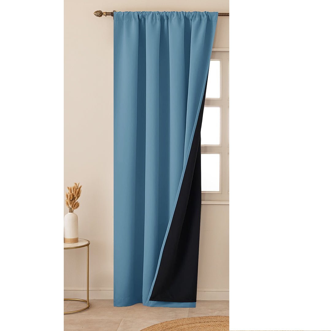 Fort Essential - Black Backing Blackout Curtain-2