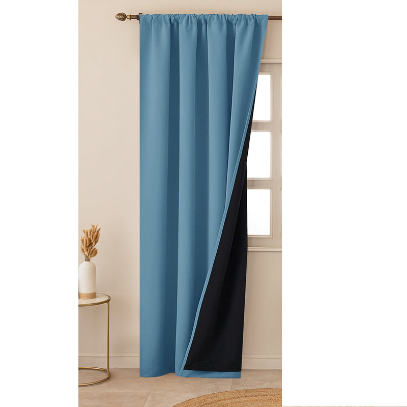Fort Essential - Black Backing Blackout Curtain-2