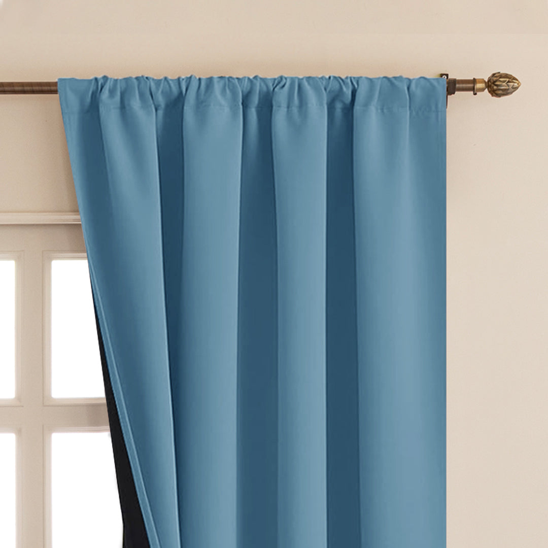 Fort Essential - Black Backing Blackout Curtain-3