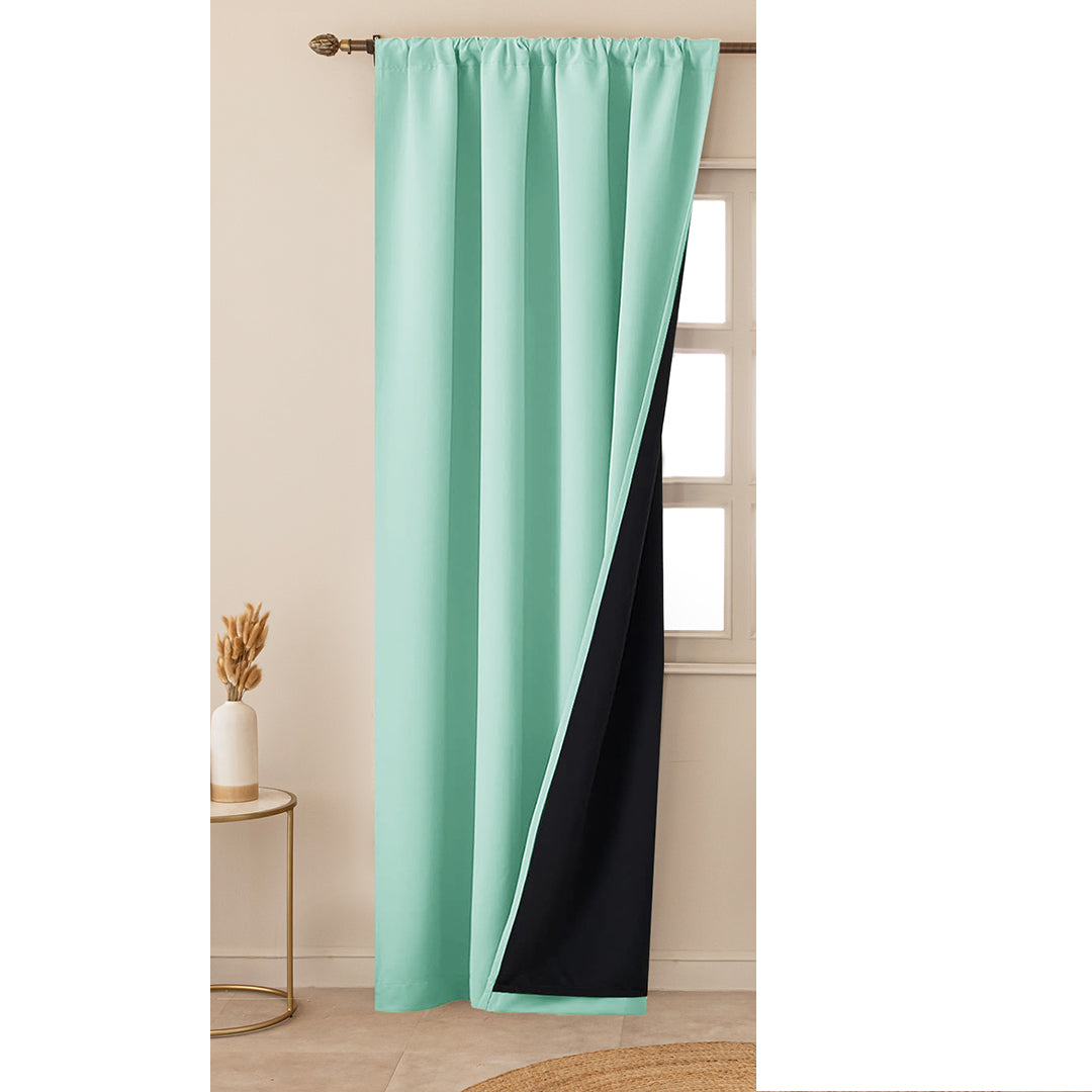Fort Essential - Black Backing Blackout Curtain