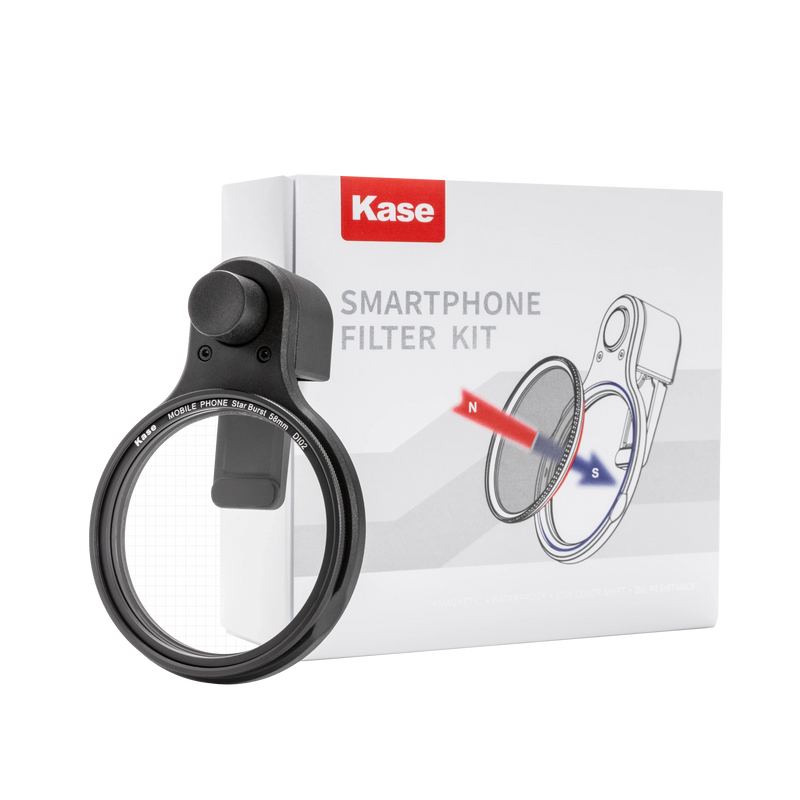 [New] Kase Magnetic 58mm Star Burst Filter for Mobile engkas41 Filters - APEXEL INDIA - Mobile Lens - Mobile Camera Lens - Cellphone Accessories - Phone Lens - Smartphone Lens