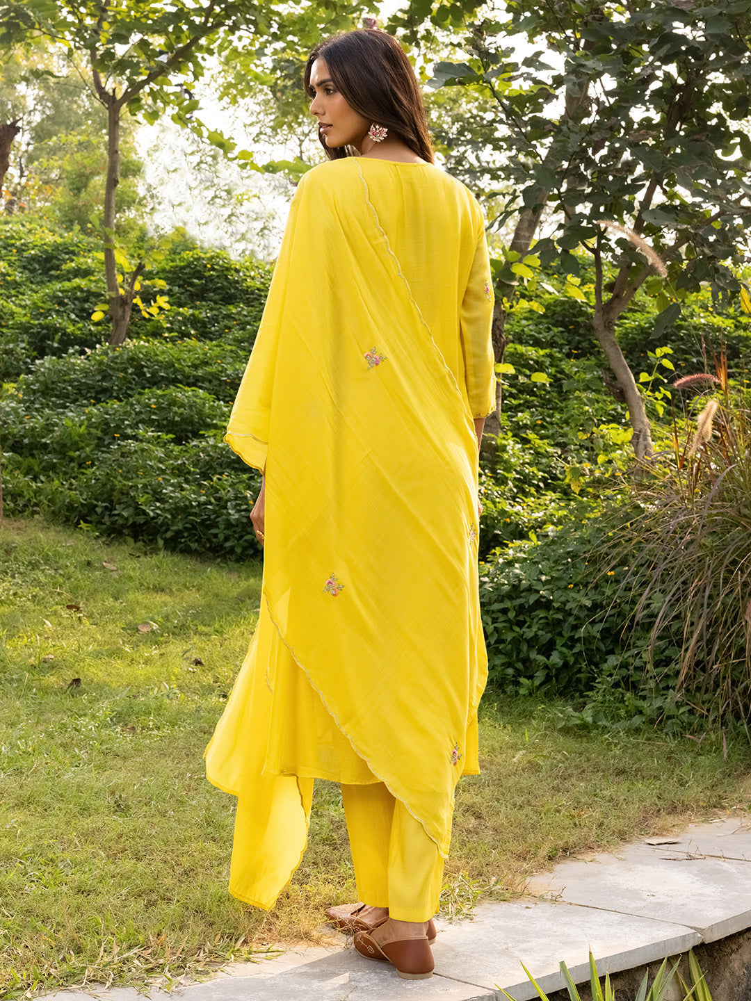 Ritika Mul Chanderi Festive Suit Set