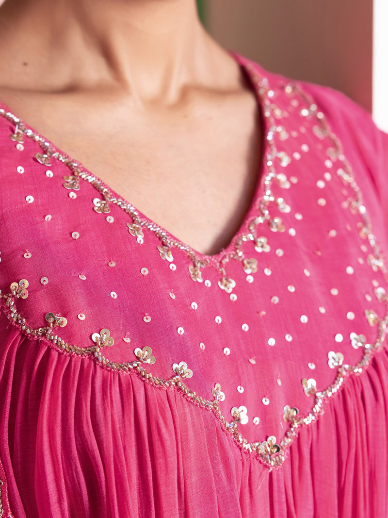 Jeevika Mul Chanderi Festive Suit Set