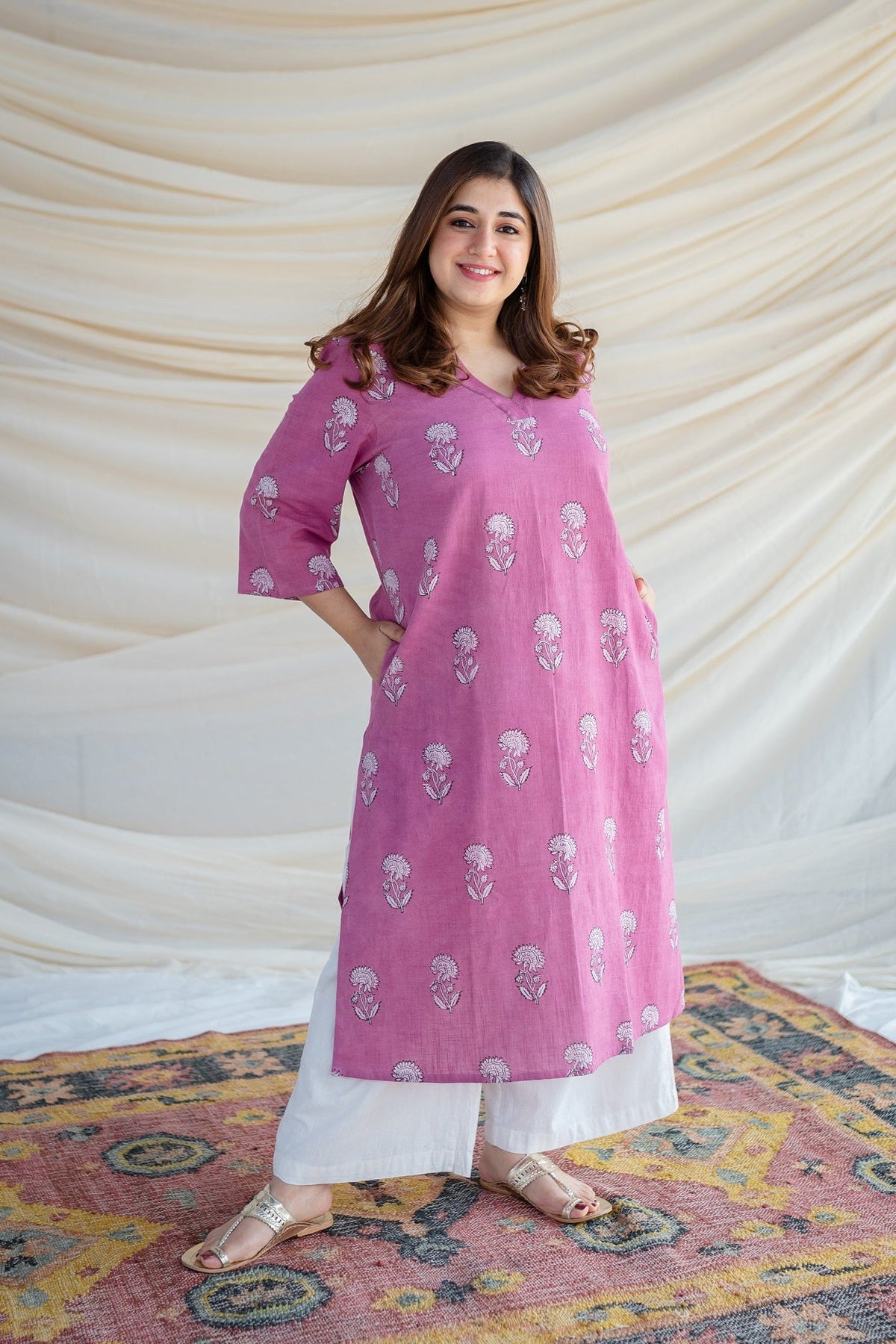 Parul Slub Cotton Kurta
