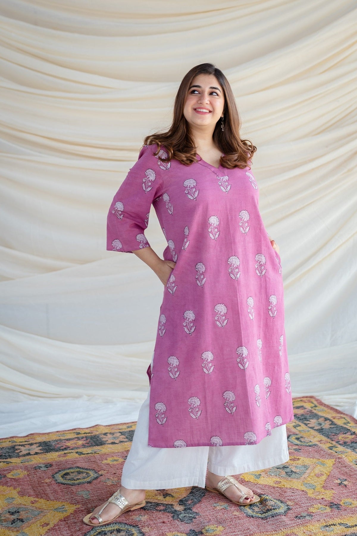 Parul Slub Cotton Kurta