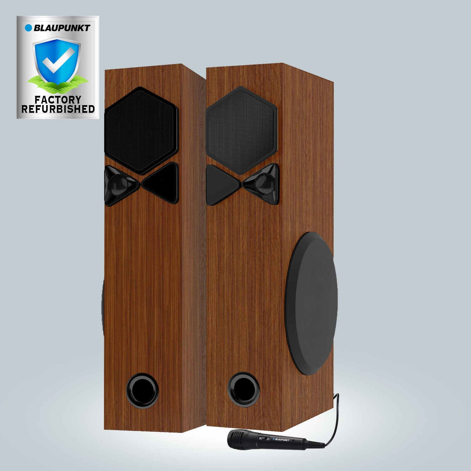 ROCK & ROLL TSP Tower Speakers Refurbished Brown-1