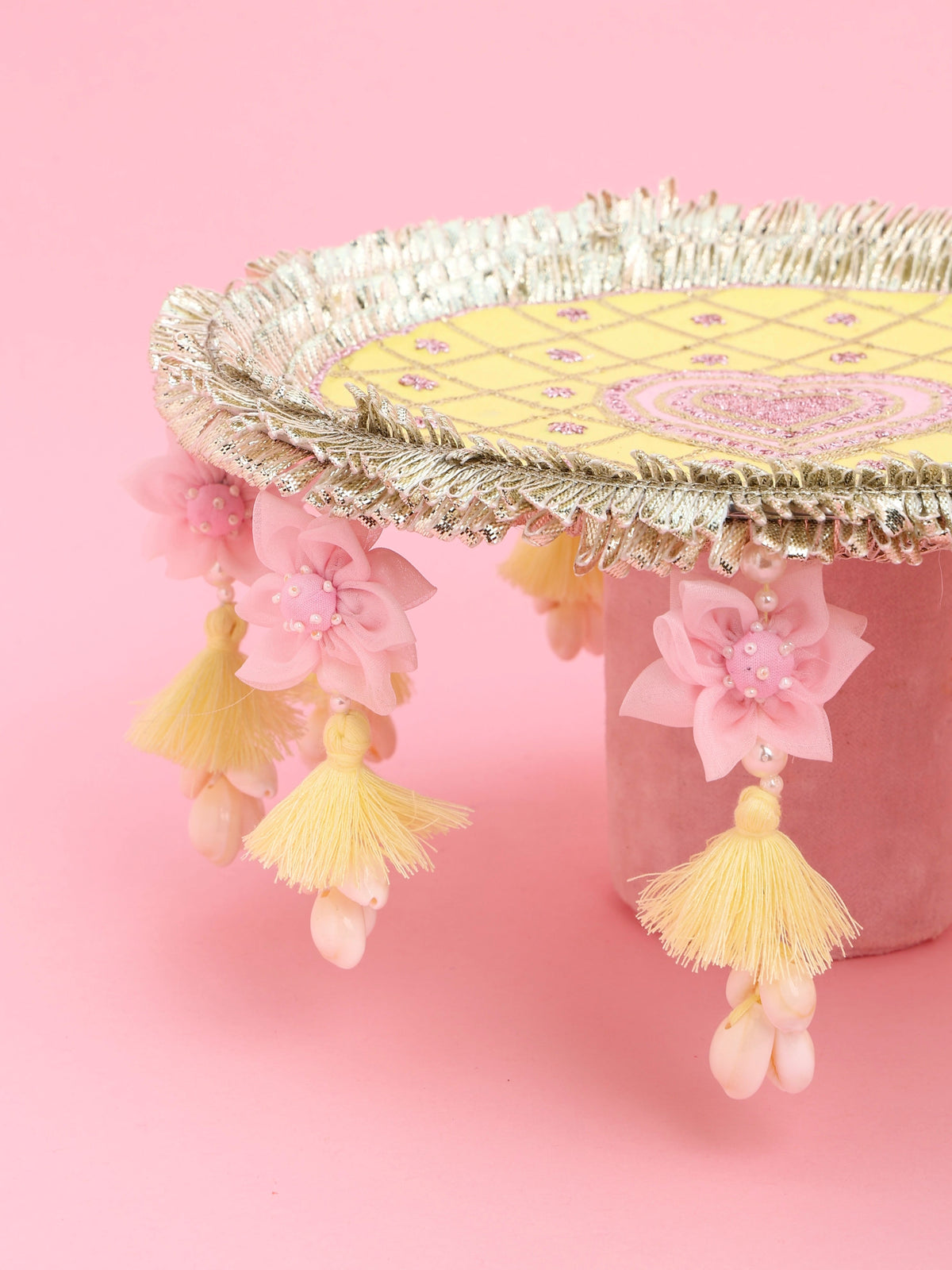Rakhi Thali 2026 - Yellow