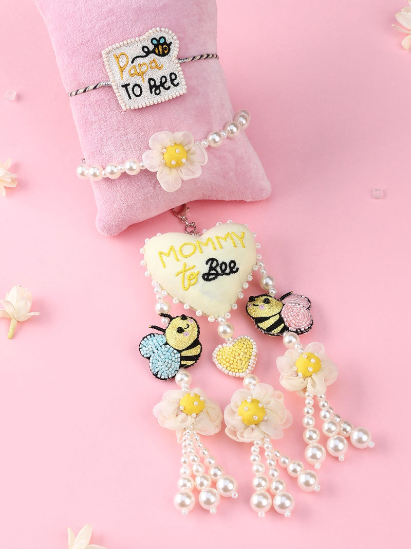 Papa to Bee Rakhi and Mommy to Bee Lumba