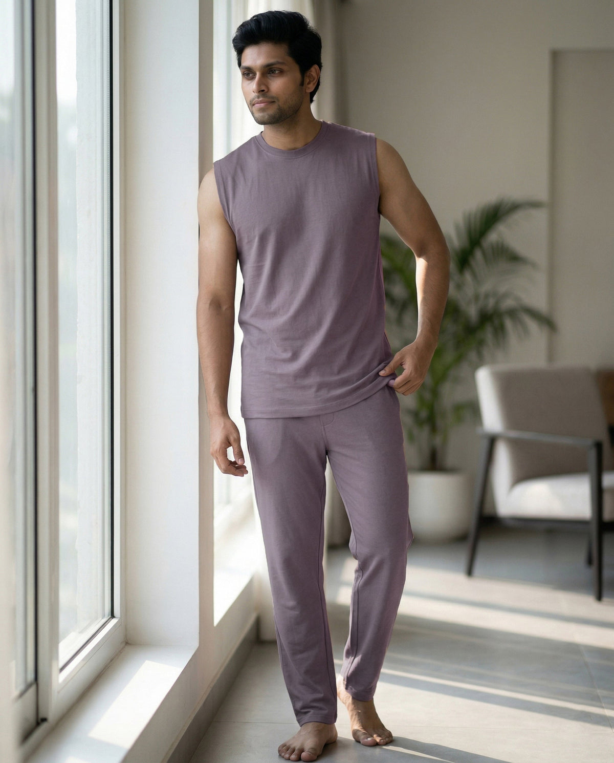 Urbanite Bamboo Pant  (Twilight Sky)