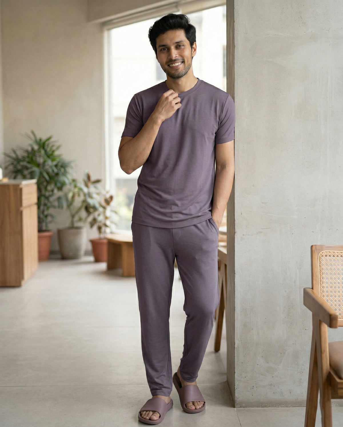 Urbanite Bamboo Pant  (Twilight Sky)