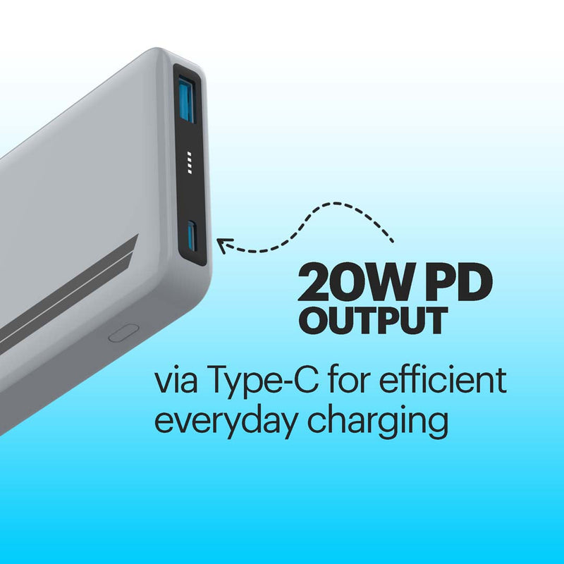 1# 22.5W 10000mAh Powerbank with 20W PD Type-C Fast Charging