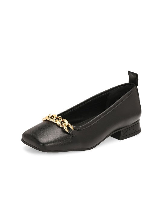 El Paso Women Ballerinas with Buckles Flats-9