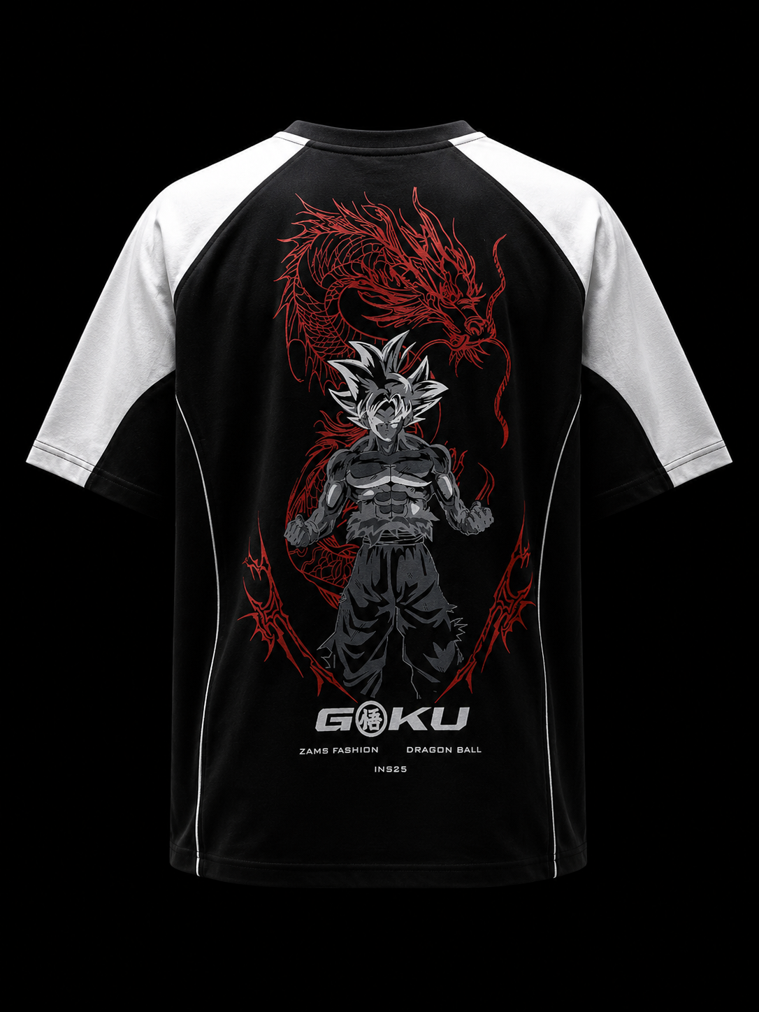 Ultra Instinct Goku (Kakarot) | Oversized Anime T-Shirt-1